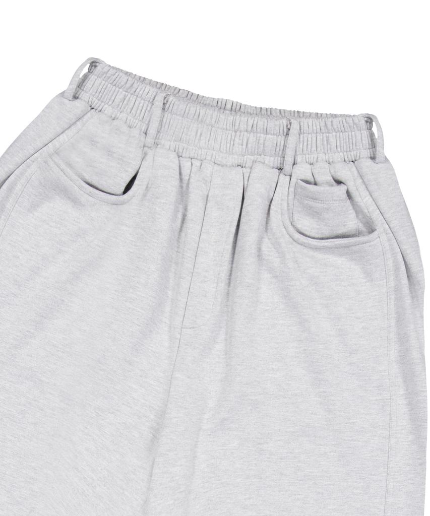 STANDARDERROR [All Seasons Or Fleece-Lined] 87-Stan277 Belted Obi Wide Loose Fit Sweatpants (3 Colors)