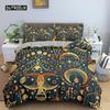 Sun and Moon Duvet Cover Set Tarot Pattern Bedding Set King Size for Bedroom Microfiber Comforter Cover Set for Kids Adults Gift