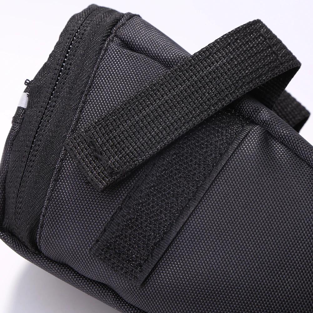 1-2Pcs 1L Bicycle Saddle Bag Waterproof Saddle Bag MTB Seatpost Rear Storage Pouch Cycling Seat Rear Equipments