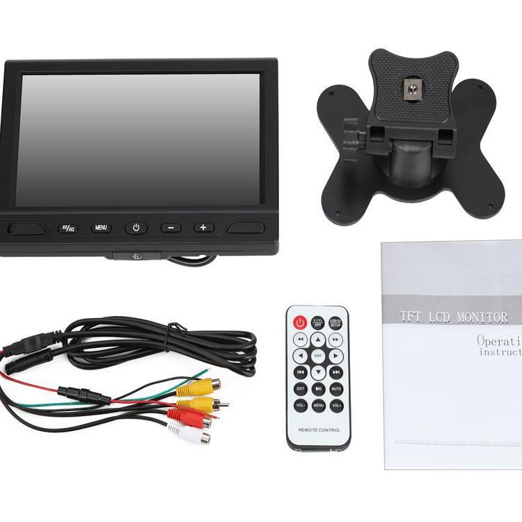 7" Car Mount Desktop MP5 HD 1080P Display, 800x480 RGB Digital Screen