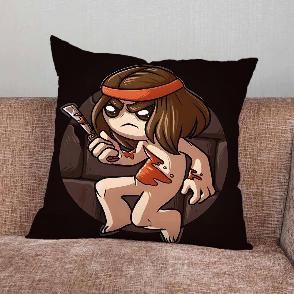Game The B-Binding Of Isaac Pillow Case For Home Bedroom Car Office Decoration Living Room Sofa Cushion Cover Suitable