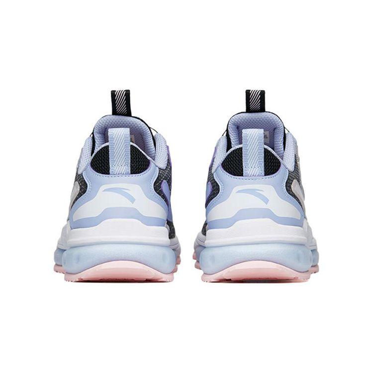 Anta Shock Absorbing Non-Slip Durable Low-Top Kids Running Shoes Kids sneaker White Black Blue 322235503-3