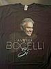 ANDREA BOCELLI "Si" Album T-shirt, Zwart, Maat: 2XL