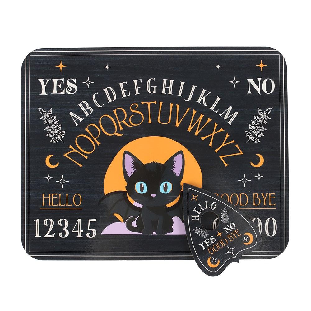 Something Different Cute and Creepy Bat Cat Talking Board