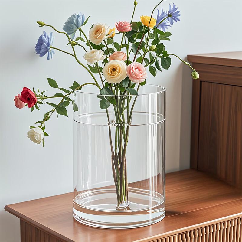 Transparent Acrylic Anti-fall Flower Vase
