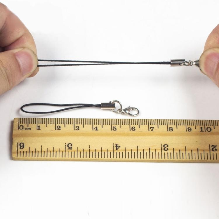 100 Pieces Elastic Phone Charm Cord Decorative Lanyard Strap DIY Phone Lanyard