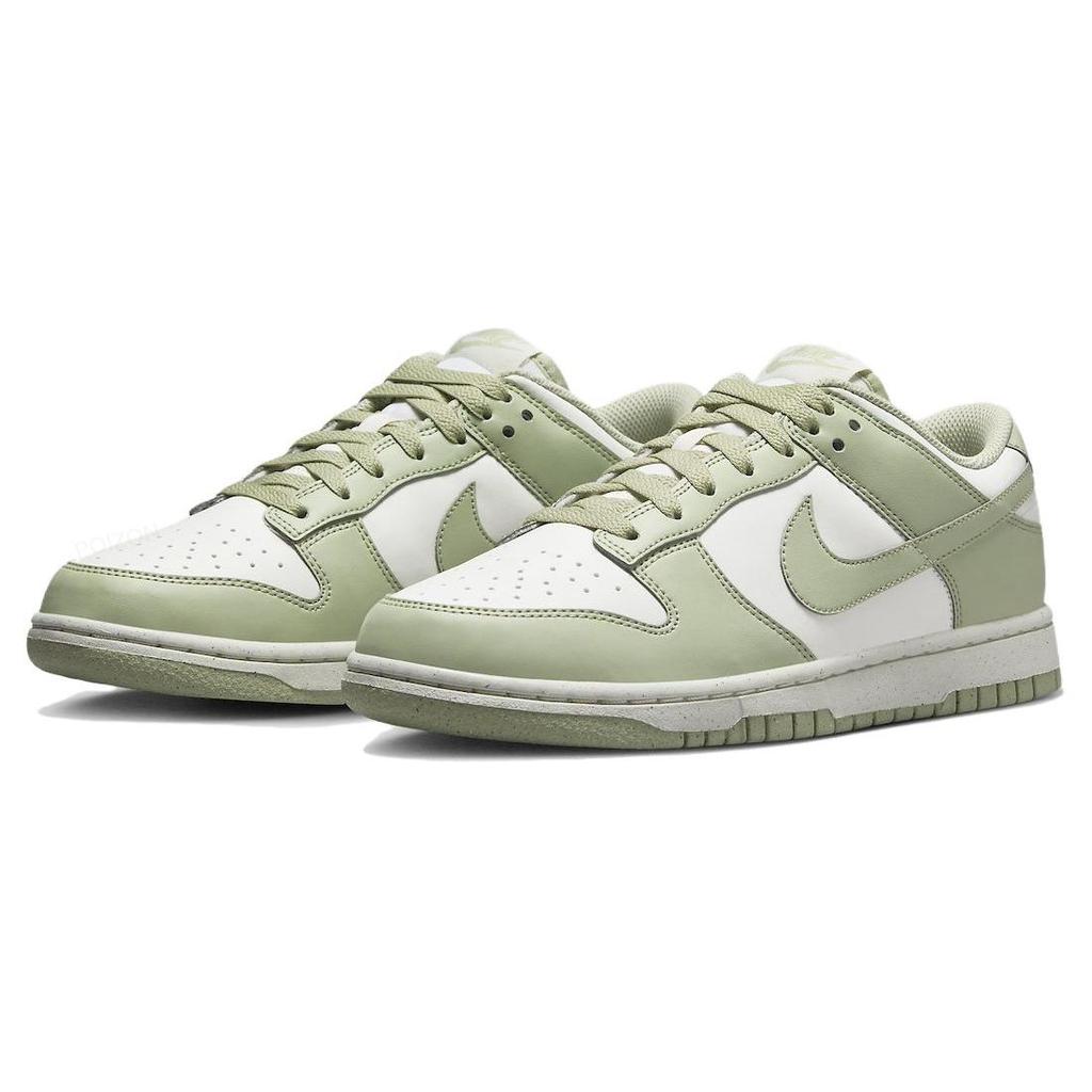 Nike  Dunk Low Next Nature Olive Aura Women Sneakers Green Coconut-Milk White HF5384-300
