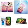 Chasing Dreams Pattern Shockproof Card Slots PU Leather Wallet Case for iPhone,Samsung,Huawei,Xiaomi,Moto,Tecno,Google,Nokia,Oppo,ZTE,Blackview...