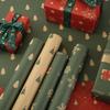 Christmas Gift Wrapping Paper, DIY Handmade Decoration Sheets for Gifts and Boxes