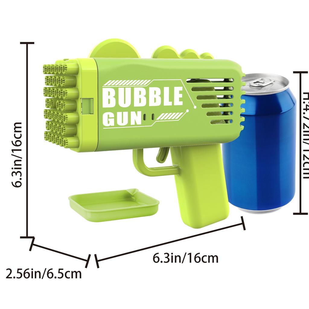 Dinosaur Light Bubble Gun Children's Bubble Toy Outdoor Wedding Parent Child Interactive Game without Battery Bubble Water