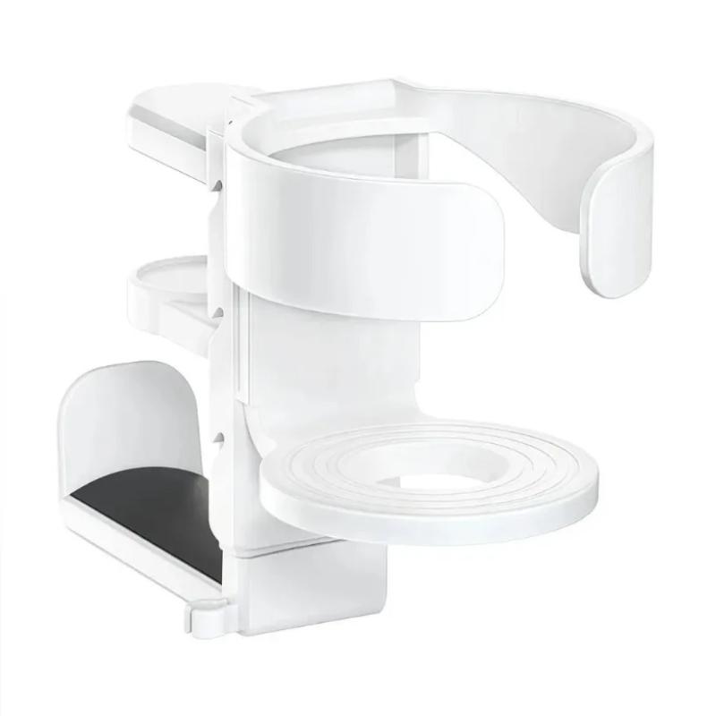2-In-1 Desktop Cup Holder And Headphone Stand, Made Of Sturdy Abs Material, Gaming Headphone Stand And Cup Holder