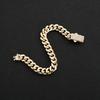 Fashion Monaco Anklet 4N6N8N23cm25cm High Quality 14K Gold Plated Anti-fading Anklet for Men and Women