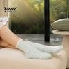 Winter Floor Socks for Home Thickened Plush Women, Soft Coral Fleece Slipper with Extra Thick Velvet Towel Bottom Cushioning, Thermal Autumn