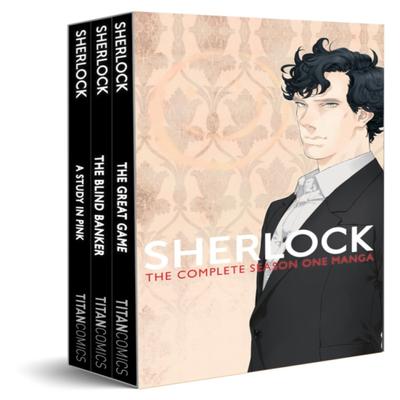 Sherlock Série 1 Conjunto em Caixa por Mark Gatiss Livro de Bolso 9781785868788