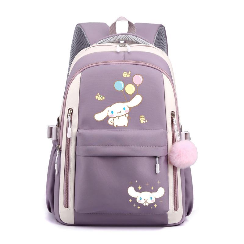 Mignon Xiaoqing Dessin Animé Chiot Périphérique Impression Sac d'École pour Enfants, Sac à Dos de Loisirs pour Élèves du Primaire et du Secondaire