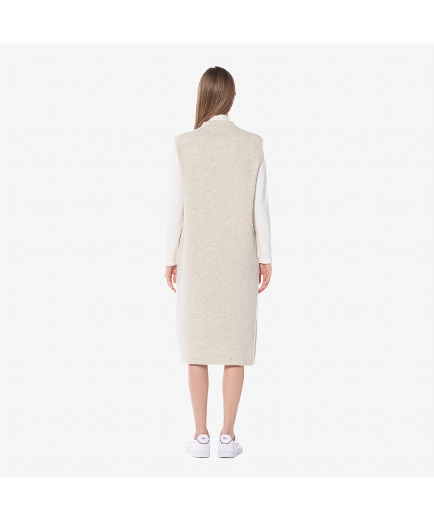 Lacoste Women'S V-Neck Sleeveless Dress Ef194E-54N Xfj