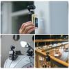 Portable Foldable Magnetic Cameras Mount With 1/4 Screw Cold Shoe Interfaces For Pocket 3 Compactly Action Cameras