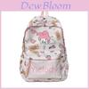 Hello Kitty Kids Backpack With Letter Cartoon Print For School And Daily Use