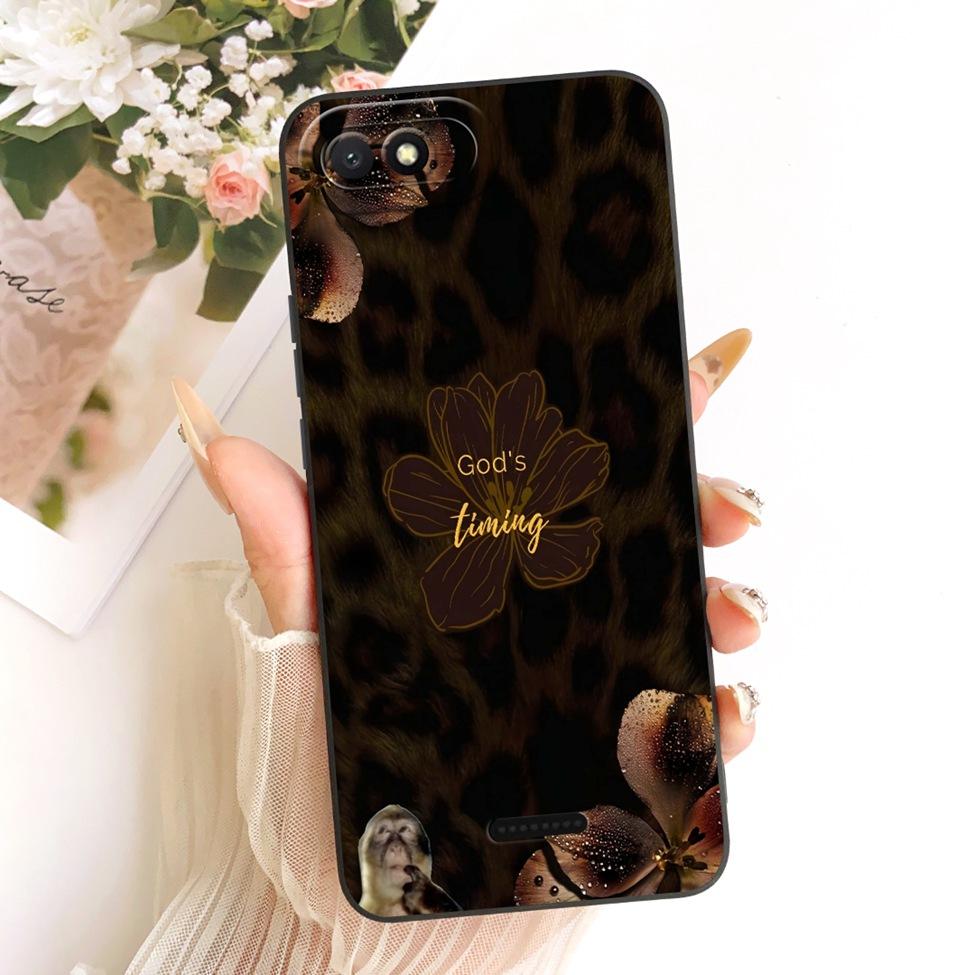 Casing For Redmi 6A Cover Fashion Cartoon Cute Funny Painted Silicone Phone Case M1804C3CG M1804C3CH M1804C3CI