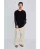 Record Shirt Mixed Knit Top Rkwas26631Bkx
