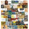 World Museum Art Literary Da Vinci Van Gogh Painting Sticker For Fidges Suitcase