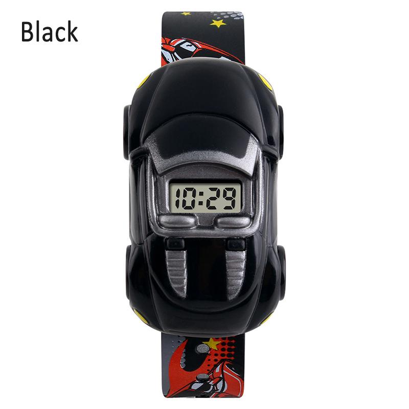 

Наручные часы Цифровые часы Спортивные детские повседневные светодиодные автомобильные мультяшные электронные детские модные дикие чёрный