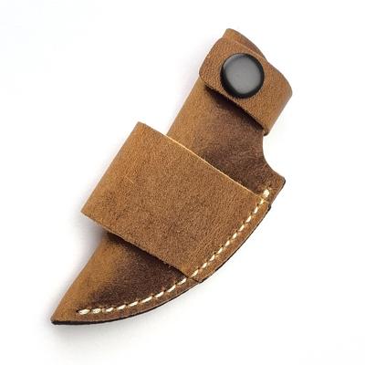 Messerhalter mit fester Klinge, Scheide aus Rindsleder, universelle Messerabdeckung für Jagdmesser, Holster, Tragetasche, Ledertasche, Zubehör für Messer