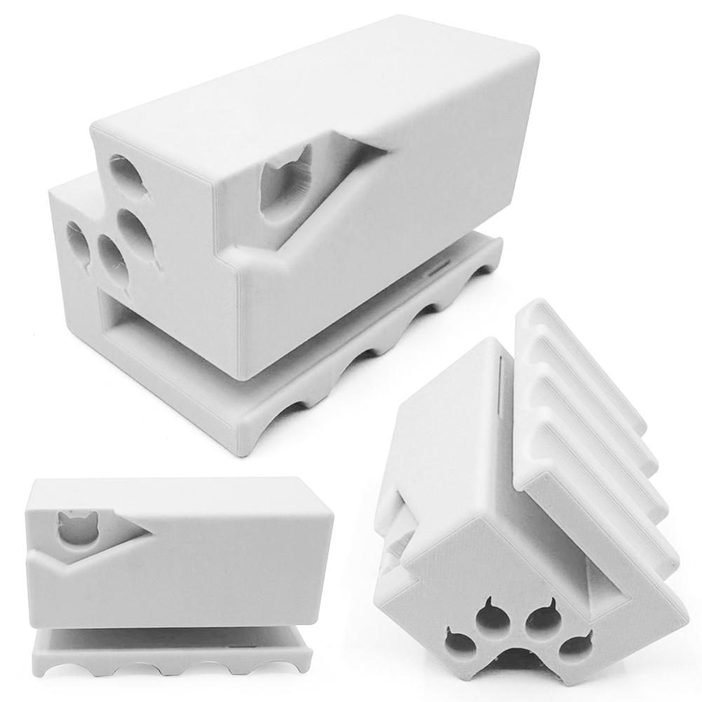 Cute Cardboard Cutting Machine for Cat Scratchers 3D Printed Kitten Shaped Cutter DIY Tools Utility Knife for Cardboard Carton