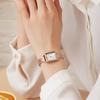 Jyullieoseu Ja-1329 Women'S Square Mesh Band Wristwatch