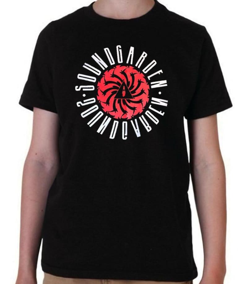 Sound Garden Rock Band Youth s Black T-Shirt XXXXL