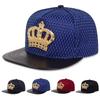 Unisex Crown Label Hip-hop Hats Spring Autumn Outdoor Adjustable Casual Baseball Caps Trucker Caps Sunscreen Hat