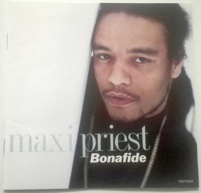 CD MAXI PRIEST - Bonafide VJCP23163 TEN RECORDS 1990 Japonia Reggae, Ska & Dub Folosit