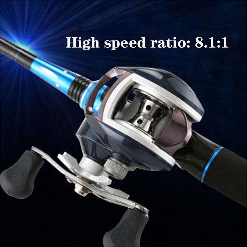 Premium Baitcasting Reel Fishing Reel With Strong Durable Stainless Steel Bearings