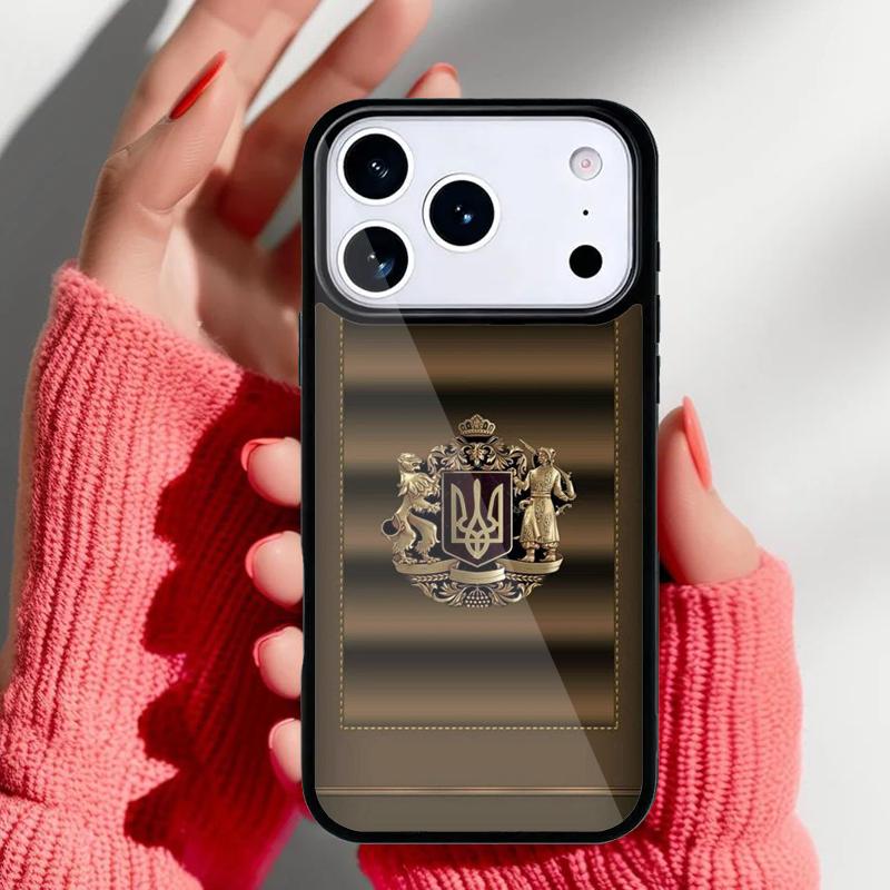 

U=krainian Flag Phone Case for iPhone 17 Air 16e 15 14 13 Pro Max Back Cover for 12 11 Pro Coque iPhone 13