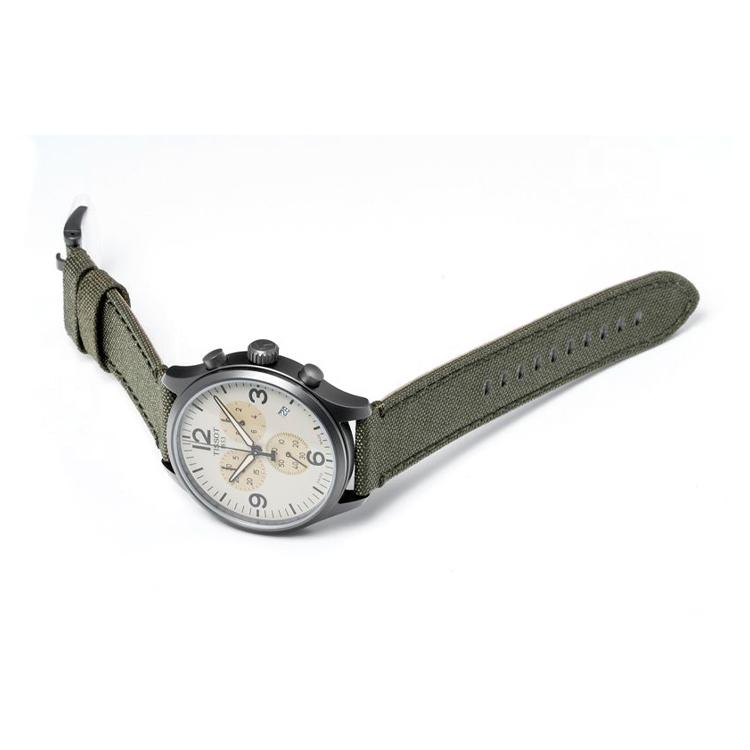 Tissot Adidas Vintage Collection Quartz Movement Men's Watches Watch 45mm Beige Watch Dial Stainless Steel Case T116.617.37.267.00