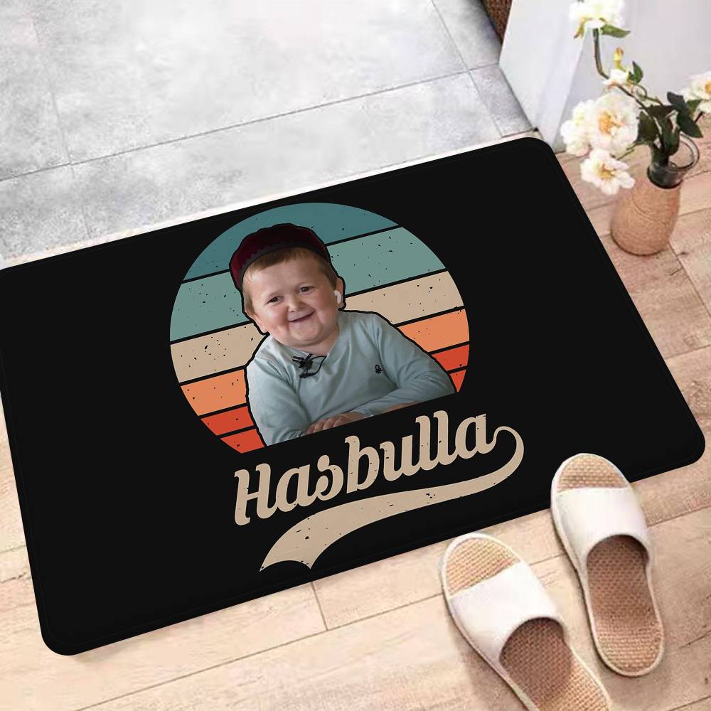 Funny Hasbulla Floor Mat Retro Multiple Choice Living Room Kitchen Rug Non-Slip Modern Home Decor