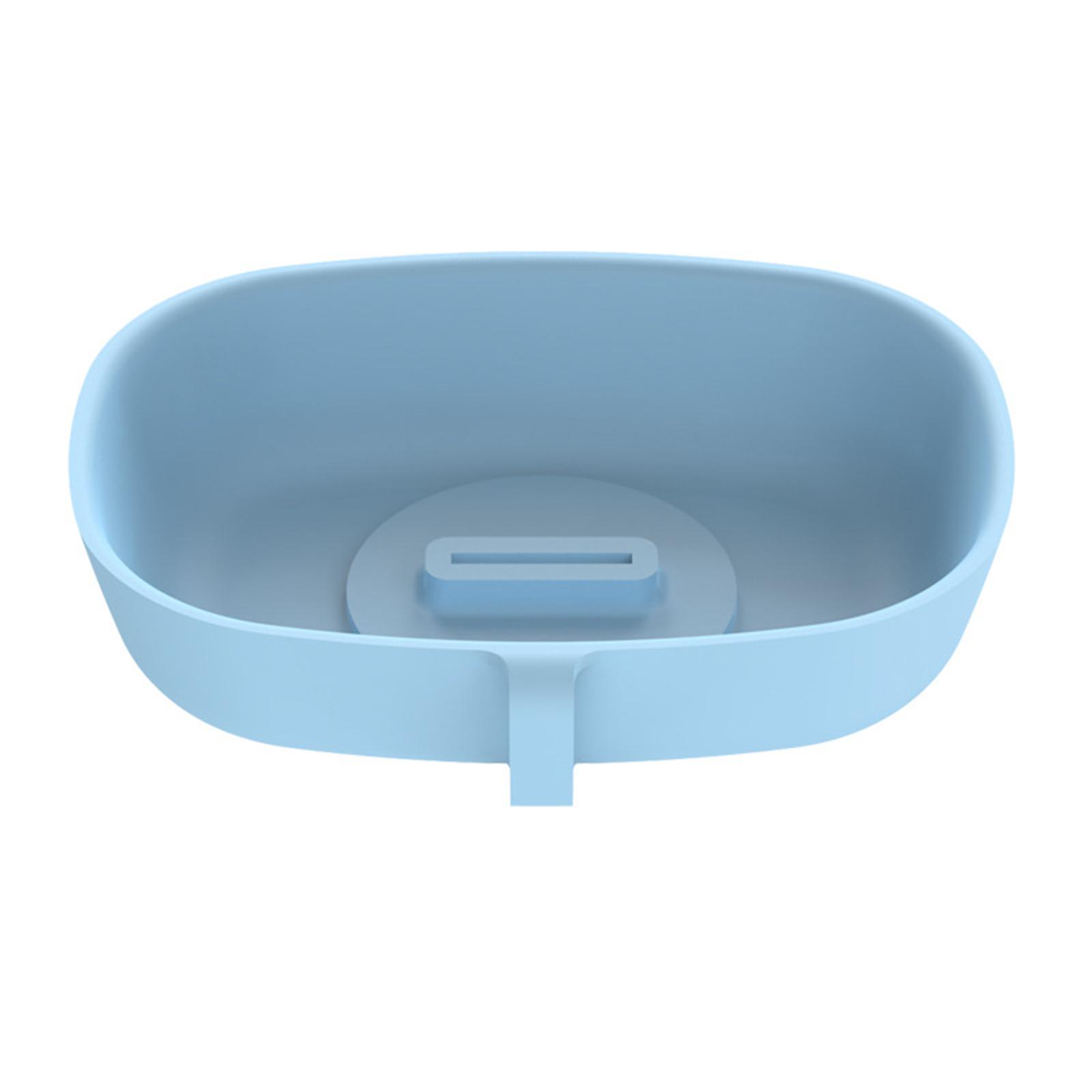 

Silicone Ice Cream Holder Two in One Popsicle Stand Multifunctional Drip Catcher for Frozen Treats and Snacks One Size синий