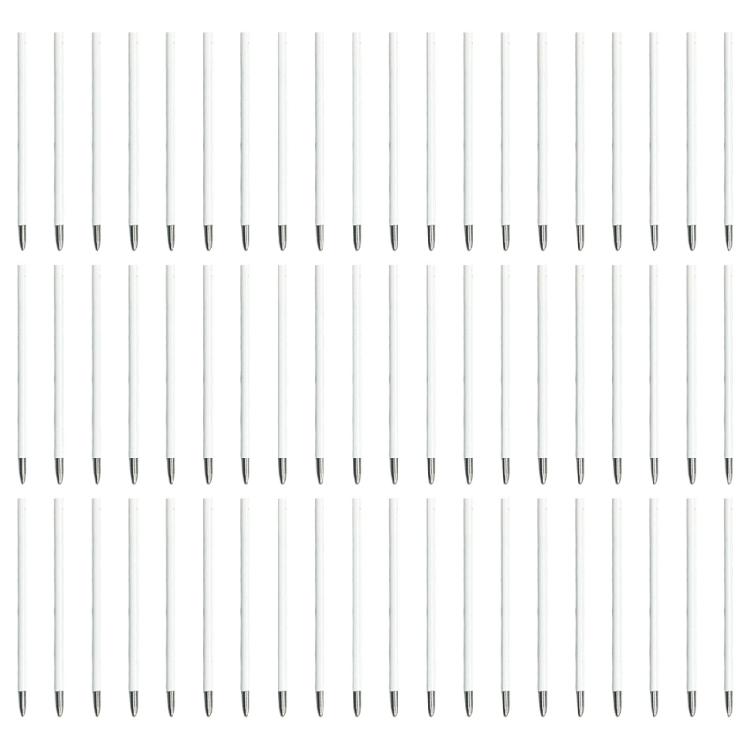 

60 Pcs Bead Pen Refills Beadable Pen Refills Smooth Writing Pen Refills Replaceable Ballpoint Pen Refills чорний