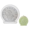 Silicone Crafting Mold Ornament Moulds Christmas Series Sculpture Moulds Figurines Molds Silicone Texture for Craft