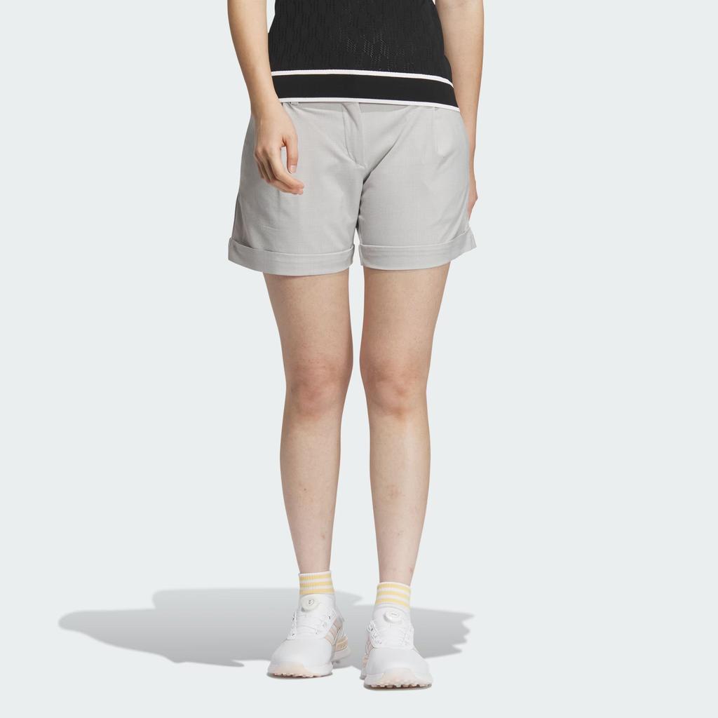 Adidas Checked Pattern 5-Inch Shorts Women Shorts Light-Gray IN6586
