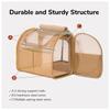 Expandable Breathable Cat Backpack Carrier - Portable Large Space Capsule for Pets