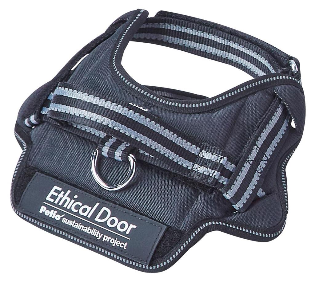 Petio EthicalDoor Easy Wear Dog Harness, Size Small, Black