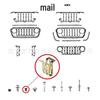 Jeep Wrangler Gladiator Kühlergrill Clip Befestigung 6511238AA