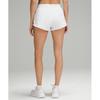 Lululemon Hotty Hot High Rise Lined Short 2.5  White