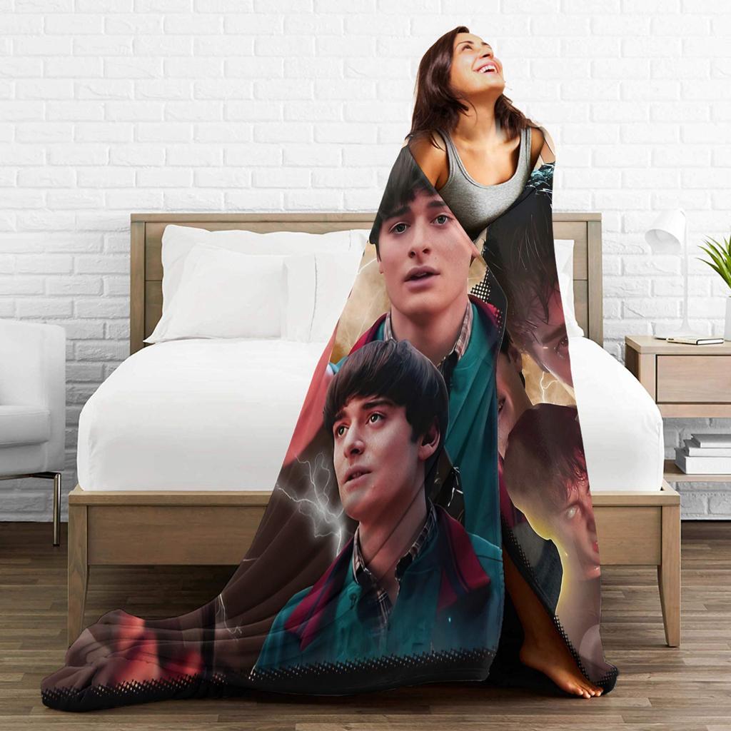 Vintage Will Byers Horror TV Warm Soft Blanket For Couch Bed Novelty Bedding Throws Winter Travel Car Flannel Bedspread