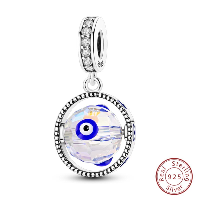 Fit Qikaola Original Bracelet Fashion Bee Astronaut Eiffel Tower Copper Charms Beads Fine Diy Birthday Jewelry For Women