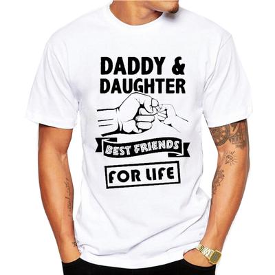 Super Papa T-Shirts Männer Tops Casual Modell Vatertag T-Shirt Kurzarm Lustiger Papa