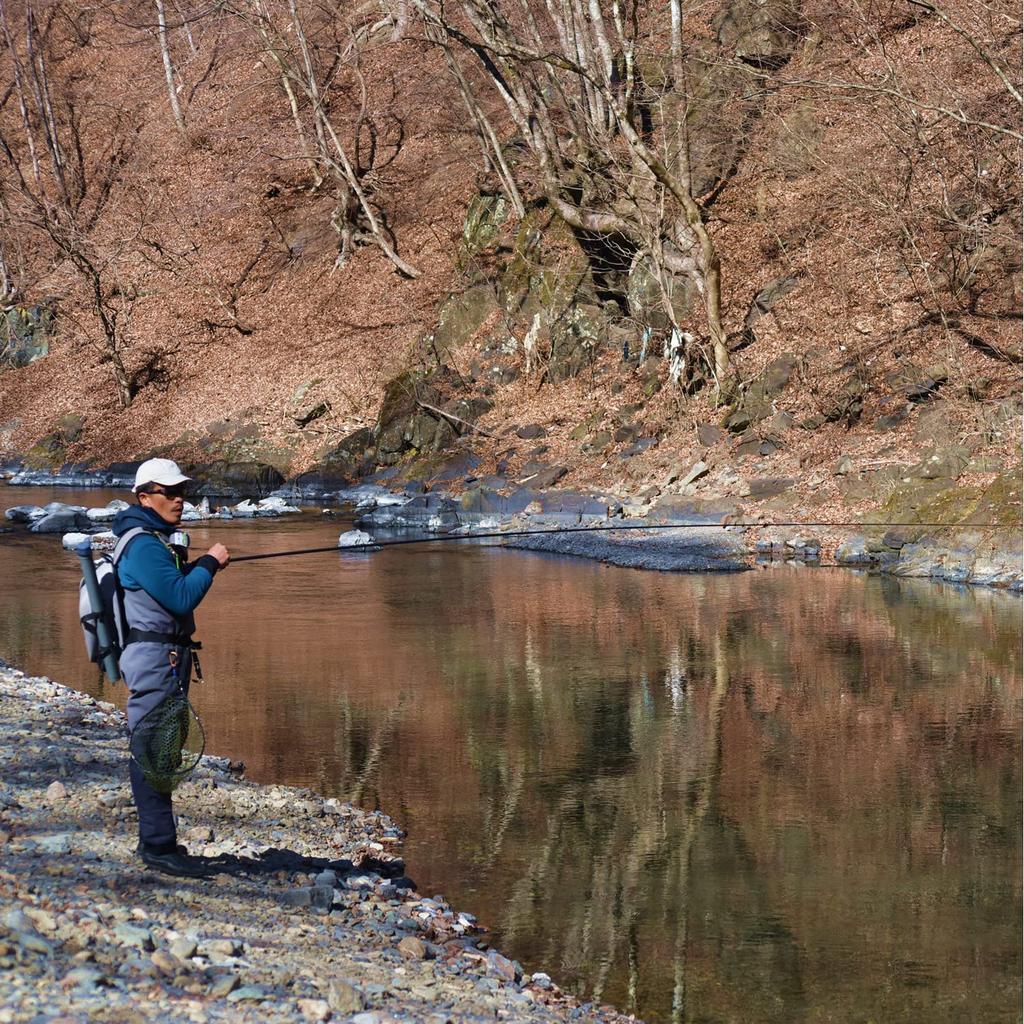 River Peak Tenkara Rod "Kiwame Tenkara Main Stream" 4.5m RP-TNKIWAMI-45