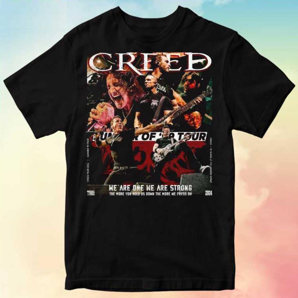 Футболка унисекс Creed Band Летний тур 99 XXL