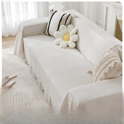 Prosop de canapea universal în stil Ins Husă de canapea universală Four Seasons Husă de canapea din fire de bumbac Pânză Husă de canapea all-inclusive Covoare de camping